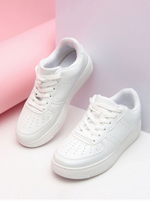 Weißes Sneakers